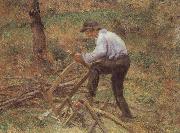 The Woodcutter, Camille Pissarro